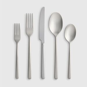 QUINCE Gia Minimalist 20 Piece Flatware Set